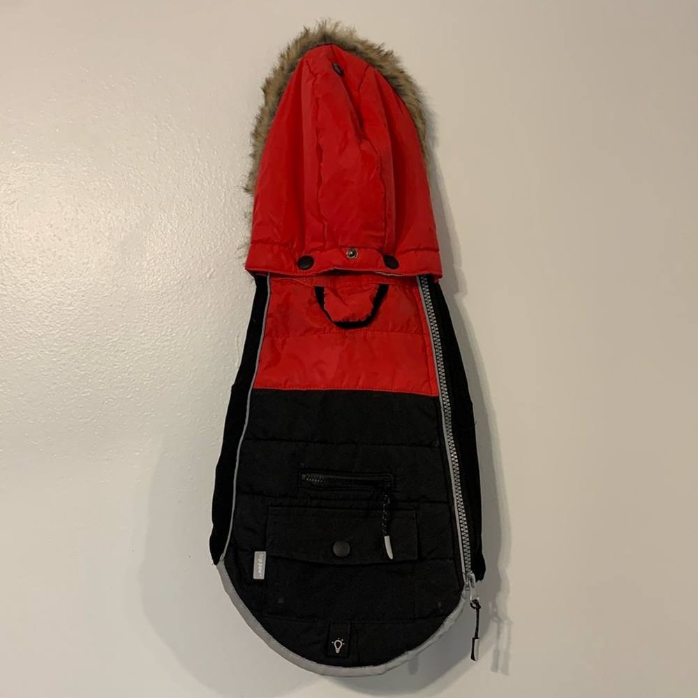 Hooded, Reflective Warmth Dog Jacket